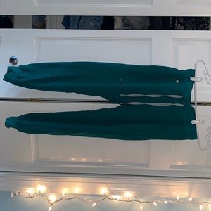 Hunter Green Figs Scrub Jogger Pants